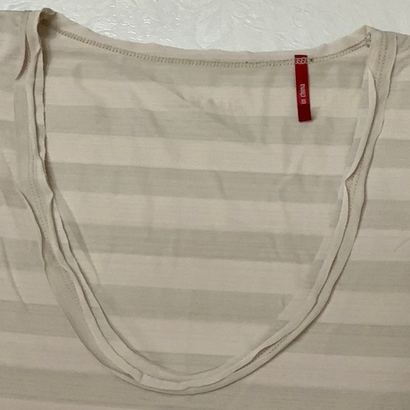 Alp-n-Rock Embroidered tee shadow stripe - Heathered Stone - Picture 5 of 12